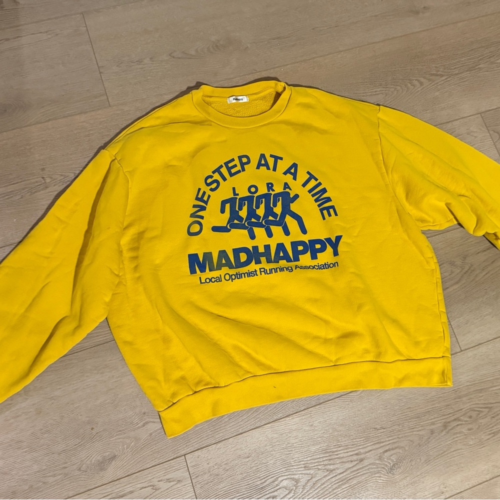 Madhappy Bold Yellow Crewneck Sweater